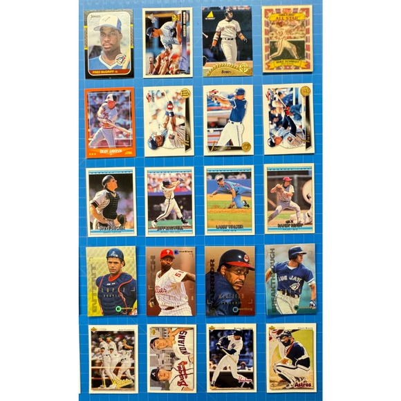 Misc Lot of 40 Baseball Cards - Topps, Score, Fleer, Rookie - Many Gradable - Picture 2 of 3